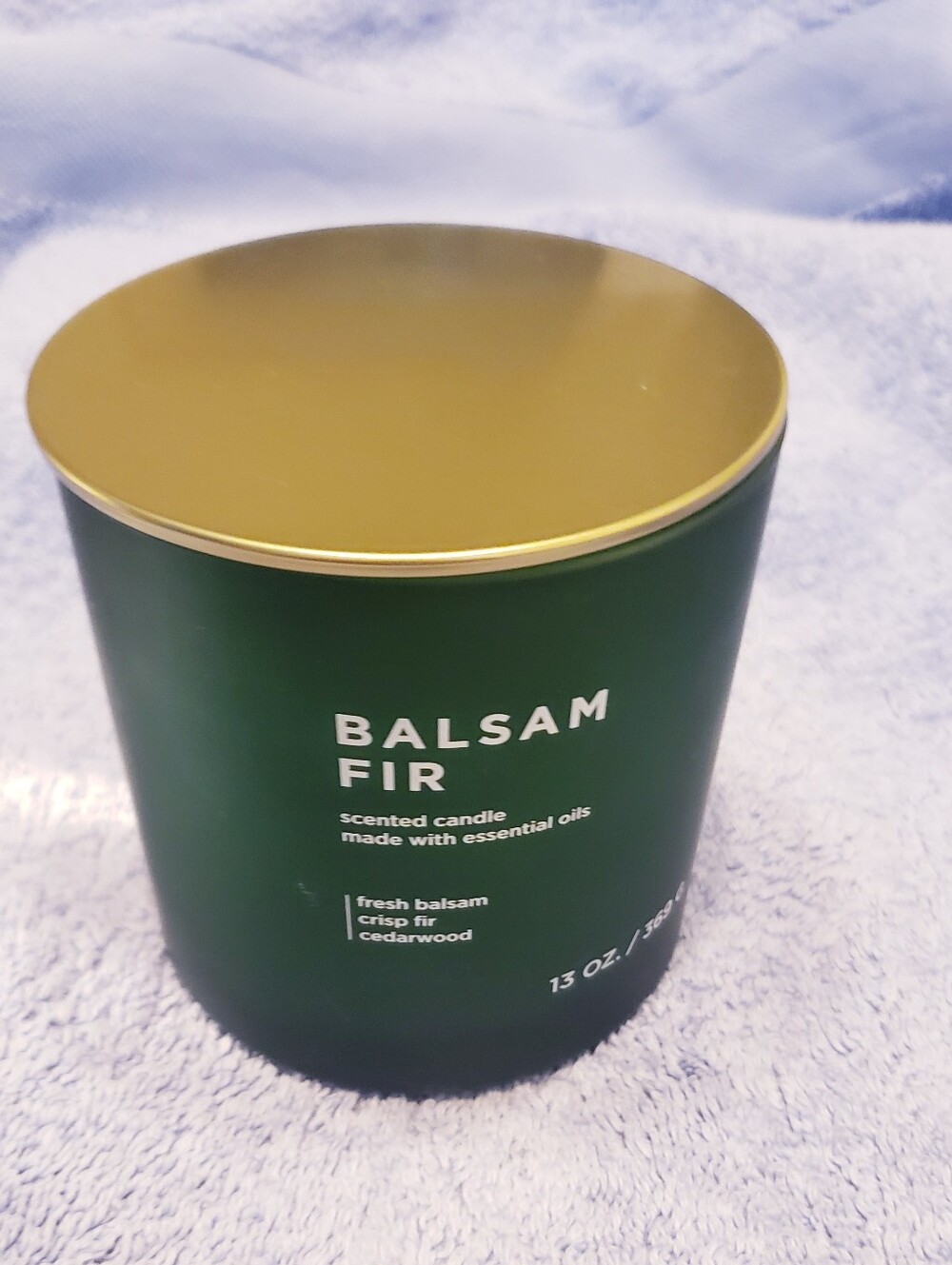 Sonoma Balsam Fir Cedarwood Three Wick Candle New